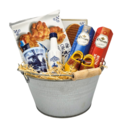 van Meers Typical Dutch delicacies - Bucket with wooden handle