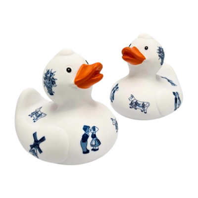 Typisch Hollands Rubber duck Delft blue