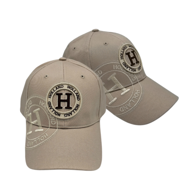 Typisch Hollands Sporty cap Holland - Stamp - Sand/Beige color
