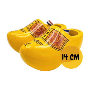 Typisch Hollands Original Clogs yellow Boerenbies 14 cm