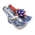 Typisch Hollands Delft blue clogs - with peppermint and licorice rolls