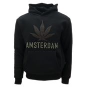 Holland fashion Amsterdam weed - Terry hooded sweater