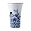 Heinen Delfts blauw Shot glass Delft blue - Floral motif