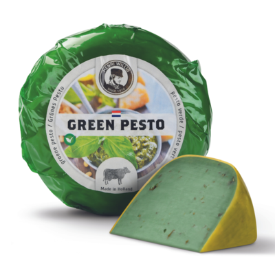 Typisch Hollands Babykäse – Grünes Pesto – Kuhkäse