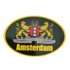 TTD Gifts Sticker ovaal - Amsterdam -Stadwapen