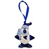 Matix Set van 5 Delfts blauwe kerstboomhangers.