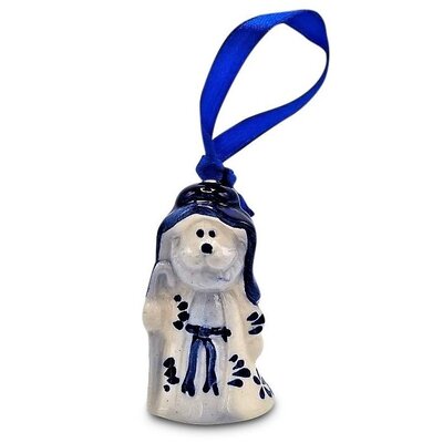 Matix Set van 5 Delfts blauwe kerstboomhangers.