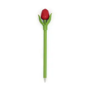 Nijhuis  Mini-Tulpenkugelschreiber - 18 cm - rot