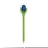 Typisch Hollands Mini tulip ballpoint pen - 18 cm - blue