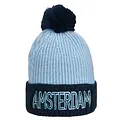 Robin Ruth Fashion Amsterdam Hat with Bolletje - Dark and light blue