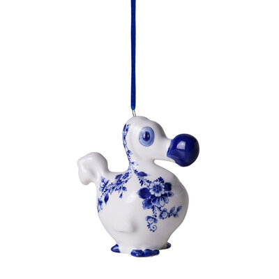 Heinen Delftware Kerstornament  Dodo - Klein - 8cm