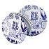 Typisch Hollands Mirror box - Round - Delft blue