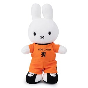 Typisch Hollands Miffy Kuscheltier - Orangefarbener Teamplayer 24cm