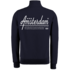 Holland fashion Sweater met Rits - Amsterdam - Donkerblauw - 2 zijden