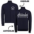Fox Originals Pullover mit Reißverschluss – Amsterdam – Dunkelblau – 2 Seiten