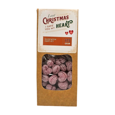 Typisch Hollands Candy box - Christmas - Mulled wine hearts