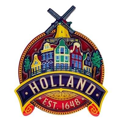 Matix Magneet Vintage -Molens-Zaanse huizen