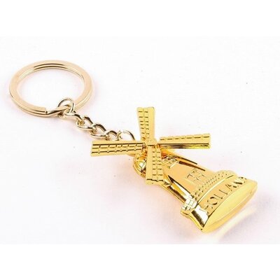 Matix Keyring - Mill - Gold Colored - Holland