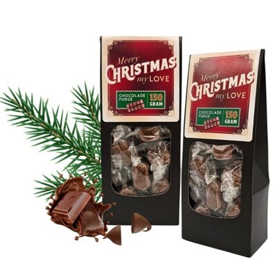 Typisch Hollands Candy Box - Christmas - Chocolate Fudge