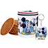 www.typisch-hollands-geschenkpakket.nl Stroopwafels in Holland tin - with Minimint tin key ring