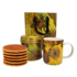 Typisch Hollands Gift set Van Gogh Mug and Tin Stroopwafels - Sunflowers