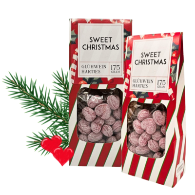 Typisch Hollands Sweet Christmas Gluhwein hartjes 175gram