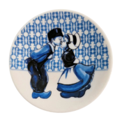 Typisch Hollands Magnet - blue Holland - Kissing couple