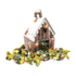 Typisch Hollands Candy house - Wooden decoration and snow - Chocolate pralines