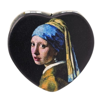 Robin Ruth Fashion Mirror Box Heart Shaped - The Girl with the Pearl Earring