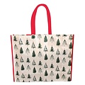 Typisch Hollands Luxury Shopper Christmas - Natural Christmas Tree Motif
