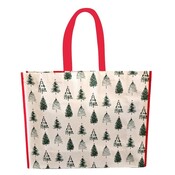 Typisch Hollands Luxury Shopper Christmas - Natural Christmas Tree Motif