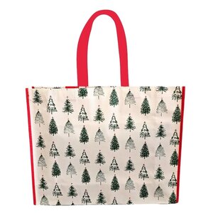 Typisch Hollands Luxus-Shopper Weihnachten – Natürliches Weihnachtsbaum-Motiv