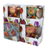 Typisch Hollands Geschenkset 4 Grote mokken - Pretty tulips met Gratis onderzetters