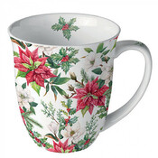 Typisch Hollands Christmas mug Christmas star and holly - Classic