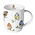 Typisch Hollands Mug small - Porcelain - Dutch birds (tits and finches)