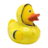 Typisch Hollands Rubber duck - in raincoat with umbrella