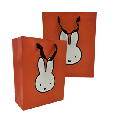 Typisch Hollands Miffy Geschenktüte groß – laminierter Karton – mit stabilen Trageschlaufen