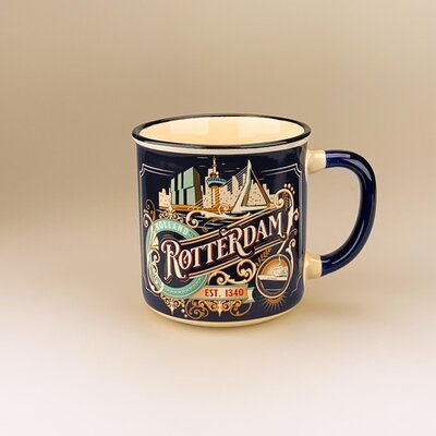 Typisch Hollands Mug small - Rotterdam Vintage - Ornaments in gift box