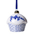 Heinen Delfts blauw Christmas ornament - Delft blue - Cupcake