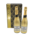 Typisch Hollands Nieuwjaars-Relatiegeschenk - Cava in gouden fles - set van twee in luxe geschenkdoos