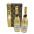 Typisch Hollands Christmas Gift - Cava in a gold bottle - set of two in a luxury gift box