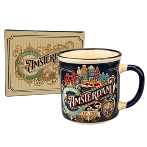 Matix Kleine Amsterdam Vintage Tasse in Geschenkbox