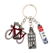Typisch Hollands Sleutelhanger - Bedels - Fiets Holland