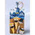 Ter Steege souvenirs Kaasgeschenk - Houten kaasplank - Delfts blauw - Groot