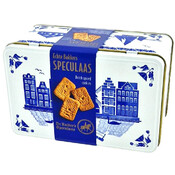 Typisch Hollands Blik speculaasjes -  Delftsblauwe iconen