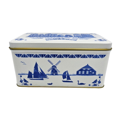 Typisch Hollands Blik speculaasjes -  Delftsblauwe iconen