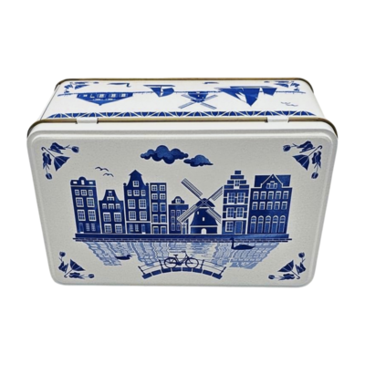 Typisch Hollands Blik speculaasjes -  Delftsblauwe iconen