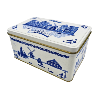 Typisch Hollands Blik speculaasjes -  Delftsblauwe iconen