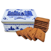 Typisch Hollands Blik speculaasjes -  Delftsblauwe iconen