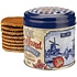 Matix Stroopwafels in a nostalgic - Delft blue checkered tin - Holland